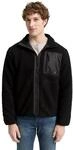 Softshelljacke TOM TAILOR DENIM, Herren, Gr. XXL, schwarz, Web, Obermaterial: 100%