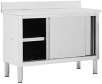 vidaXL Unterschrank 120 x 50 x 95-97 cm Arbeitsschrank mit Schiebet&uuml;ren...