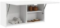 vidaXL Badezimmerspiegelschrank vidaXL Bad-Wandschrank Wei&szlig; 80x25x40 cm