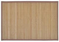 vidaXL Platzset, 6 Bambus-Platzdeckchen 30 x 45 cm Braun