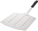 COZZE Grillbesteck-Set Pizzaschaufel, 66 x 30 x 3 cm, silber, hitzestabiler