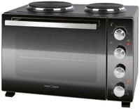 ProfiCook Minibackofen PC-KK 1302, Minibackofen mit Kochplatten, 32L, 3200 Watt