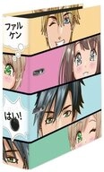 Falken Doppelordner Ordner Din A 4 - 8 cm - Manga Faces