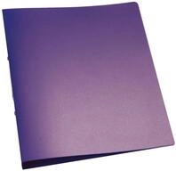 Q-Connect Ringbuchmappe Ringbuch transparent - A4, 2-Ring, Ring-&Oslash; 25 mm,