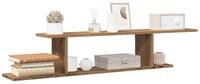 vidaXL Regal, TV-Wandregal Artisan-Eiche 125x18x23 cm Holzwerkstoff