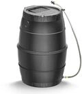 Pergart Regentonne mit Unterbau, 170 Liter Fassungsverm&ouml;gen, (anthrazit)