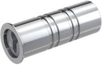 BASI Tresor Rohrtresor (Packung), Schl&uuml;sseldepot, Schutzkappe, Alu, ohne