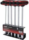 KS Tools Schraubendreher KS Tools CHROMEplus T-Griff-Nussschraubendreher-Satz,