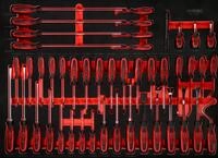 KS Tools Schraubendreher KS Tools Schraubendreher-Satz in Schaumstoffeinlage,...