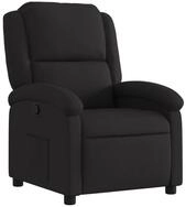 vidaXL Relaxsessel, Sessel Schwarz Stoff