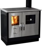 Firefix Festbrennstoffherd &raquo;MAAS&laquo;, 8,3 kW, Zeitbrand
