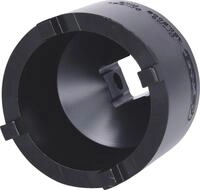 KS Tools Steckn&uuml;sse 1/2" KM-Nutmuttern-Schl&uuml;ssel KM6, Zapfen au&szlig;enliegend