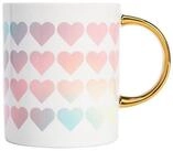 Paris Hilton Tasse Stilvolle Herz-Tasse aus Keramik, 450 ml &ndash; Kaffee &...