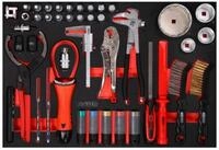 KS Tools Crimpzange KS Tools &Ouml;l- / und Reifendienst-Satz in Schaumstoffeinlage,