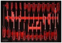 KS Tools Schraubendreher KS Tools Schraubendreher-Satz in Schaumstoffeinlage,...