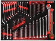 KS Tools Maulschl&uuml;ssel KS Tools Schraubenschl&uuml;ssel-Satz in Schaumstoffeinlage,