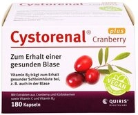 Quiris Healthcare GmbH & Co. KG CYSTORENAL Cranberry plus Kapseln Kapseln, 180...