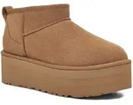 UGG Unisex, Classic Ultra Mini Platform Winterboots Plateaboots, Schlupfstiefel...