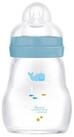 MAM Babyflasche Glasflasche Feel Good Matt, mit Skin Soft Anti-Kolik Silikon...