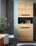 xonox.home Hochschrank Hochschrank breit Canu, Artisan Eiche / Basalt grau...