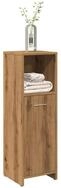 vidaXL Badregal NA Badschrank Artisan-Eiche 30x30x95 cm Spanplatte