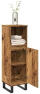 vidaXL Badezimmerspiegelschrank Badschrank Altholz-Optik 30x30x100 cm...