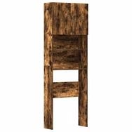 vidaXL Waschmaschinenumbauschrank Waschmaschinenschrank R&auml;uchereiche 64x24x190...