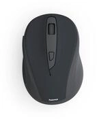 Hama Funkmaus WM-400 ergonomisch optisch 6 Tasten leise Maus (Funk, Ergonomisch,