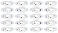 Paulmann Einbauleuchte Paulmann 99997 Einbauleuchte LED 4.8 W Wei&szlig; (matt)