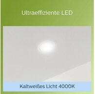 Philips LED Einbauleuchte Cut Ultra-Efficient Gen. 2 Einbauspot 2W, 80cm,...