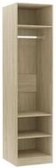 vidaXL Kleiderschrank 50 x 50 x 200 cm Kleiderschrank Sonoma Eiche 50x50x200 cm