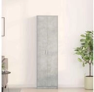 vidaXL Kleiderschrank Kleiderschrank Beton Grau 55 x 25 x 189 cm Holzwerkstoff