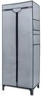Intirilife Kleiderschrank (Intirilife Faltschrank 68 x 45 x 175 cm in GRAU, 1-St)
