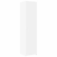 vidaXL Highboard Highboard Wei&szlig; 45x42,5x185 cm Holzwerkstoff (1 St)