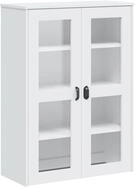 vidaXL Highboard Aufsatz f&uuml;r Highboard VIKEN Wei&szlig; Holzwerkstoff (1 St)