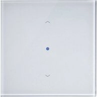 Kaiser Nienhaus Schalter Glas-Wandsender Plano 1.434 MHz bidirektional 135200