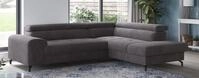 COTTA Ecksofa Aura L-Form, B: 260 cm, mit Bettfunktion, Bettkasten &