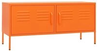 vidaXL TV-Schrank TV-Schrank Orange 105x35x50 cm Stahl (1-St)