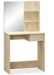 vidaXL Schminktisch Schminktisch Holzwerkstoff 75x40x141 cm Eiche (1-St)