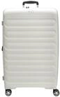 D&N Koffer Travel Line 4700+ - 4-Rollen-Trolley L 78 cm erw. (cream white), 4 Rollen