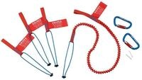 Knipex Sicherungsgurt, (6-tlg), Fangleinen-Set TT