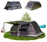 Skandika Tunnelzelt Campingzelt, Familienzelt, Solheim 4 Protect, 170 cm Stehh&ouml;he,