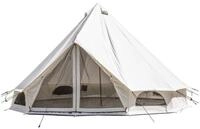 Skandika Tipi-Zelt Tipii 400 Technical Cotton, wasserdichtes Baumwollzelt,