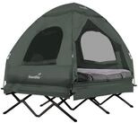 Skandika Feldbett Zeltliege Haug f&uuml;r 2 Personen, wasserdicht, erh&ouml;htes Campingbett