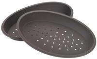 Lurch Backform aus Silikon f&uuml;r Pizza Pizzaform Pizzabackform 2er Set