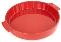 PEUGEOT Quicheform APPOLIA Keramik 30cm Rot Tortenform Ofen Sp&uuml;lmaschinenfest