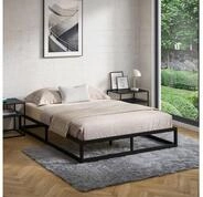 sk&oslash;lm Bettgestell Bragi inkl. Lattenrost (25 cm hoch), Metallbett 140x200 cm, auch