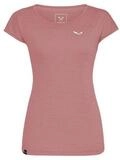 Salewa Kurzarmshirt Puez Melange Dry'ton W Short Sleeve Tee Leichtes,