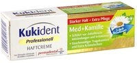 Kukident Zahnpflege-Set Haftcreme Med + Kamille, 1-tlg., 40 g, Starker Halt +...