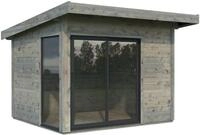 Palmako Gartenhaus Andrea Slide Plus, BxT: 340x352 cm, verschiedene Farben